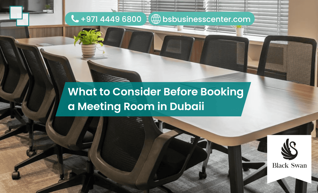 What to Consider Before Booking a Meeting Room in Dubai