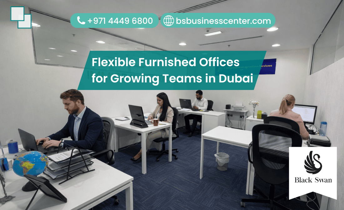 Flexible Furnished Offices for Growing Teams in Dubai