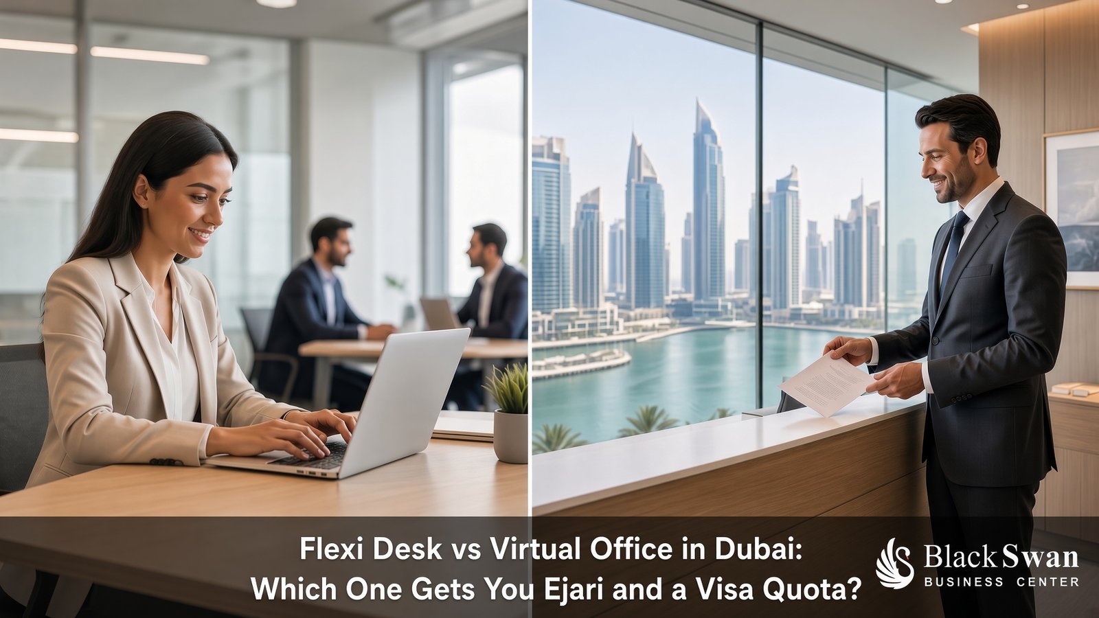 Flexi Desk vs Virtual Office in Dubai